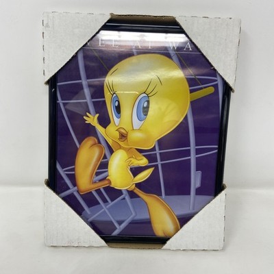8  X 10  Fwee at Wast Vintage Looney tunes character tweety 1997  poster 16300
