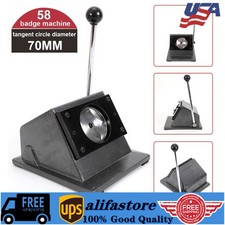 Graphic Punch Die Cutter Round Punch Die Cutter 58mm/2.28in Button Maker USA