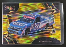 2024 Select Nascar Racing Rajah Caruth Gold Flash Prizms /10 #125