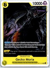 Gecko Moria - The Azure Sea's Seven OP14-104 NM OP Card SR Foil