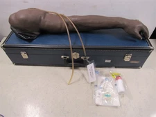 NASCO Life Form Advanced Venipuncture Injection Arm Black Male Manikin LF01126