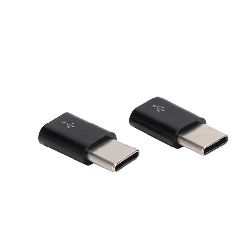 2x Micro USB To TypeC OTG Adapter Syncing Data Transfer And Charging Adapter NEW - Afbeelding 2 van 12