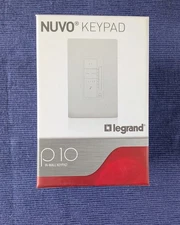  NuVo NV-P10-WH Player Portfolio Keypad - White ***BRAND NEW***