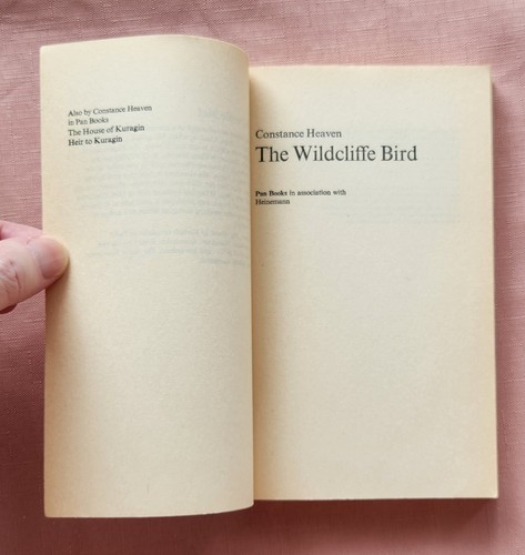 The Wildcliffe Bird by Constance Heaven, 1982, Paperback - Picture 3 of 11