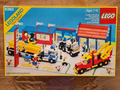 Lego Legoland Classic Town: 6393 Big-Rig Truck Stop  BESCHREIBUNG BEACHTEN!