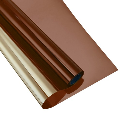 #ad Window Privacy Film One Way Heat Blocking Static Cling Brown 17.7x196.9quot; AU $30.74