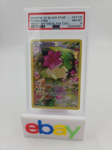 Shaymin graded PSA 8 for sale on eBay