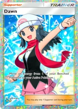 Pokemon Pocket TCG Card 2 Star Full Art Dawn Space-Time Smackdown DIGITAL
