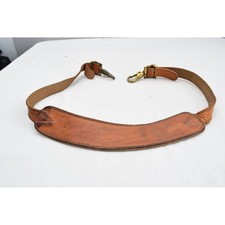 Vintage Hartman Leather Shoulder Strap Pad Replacement Brass Hardware