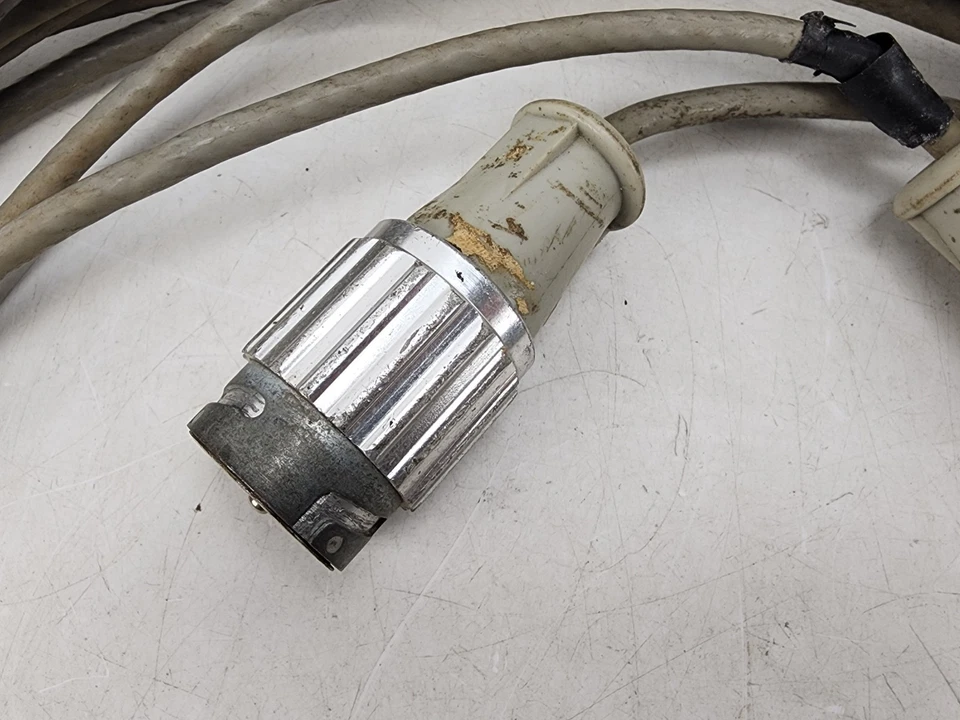 Cable de micrófono de tubo Neumann M49 de colección conector Tuchel de 7 pines probado 48 pies Foto 2 de 4