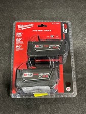 MILWAUKEE M18 REDLITHIUM XC 18V 5Ah Lithium Ion Power Tool Battery 2 Pack