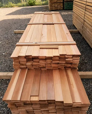 Canadian🇨🇦 Western Red Cedar 2.44m Tongue & Groove Timber🌲Cladding (11m²) TGV