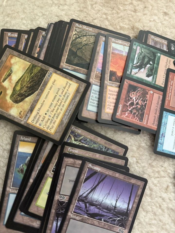 old vintage card lands collection 1990’s (only lots) - Image 3 of 3