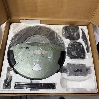 iRobot Roomba Robotic Vacuum Cleaner Model 4108 in Sage Green, New rare