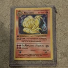 The Pokémon Company Pokémon TCG Ninetales Base Set Holo Rare 80 HP 1st Ed 1999