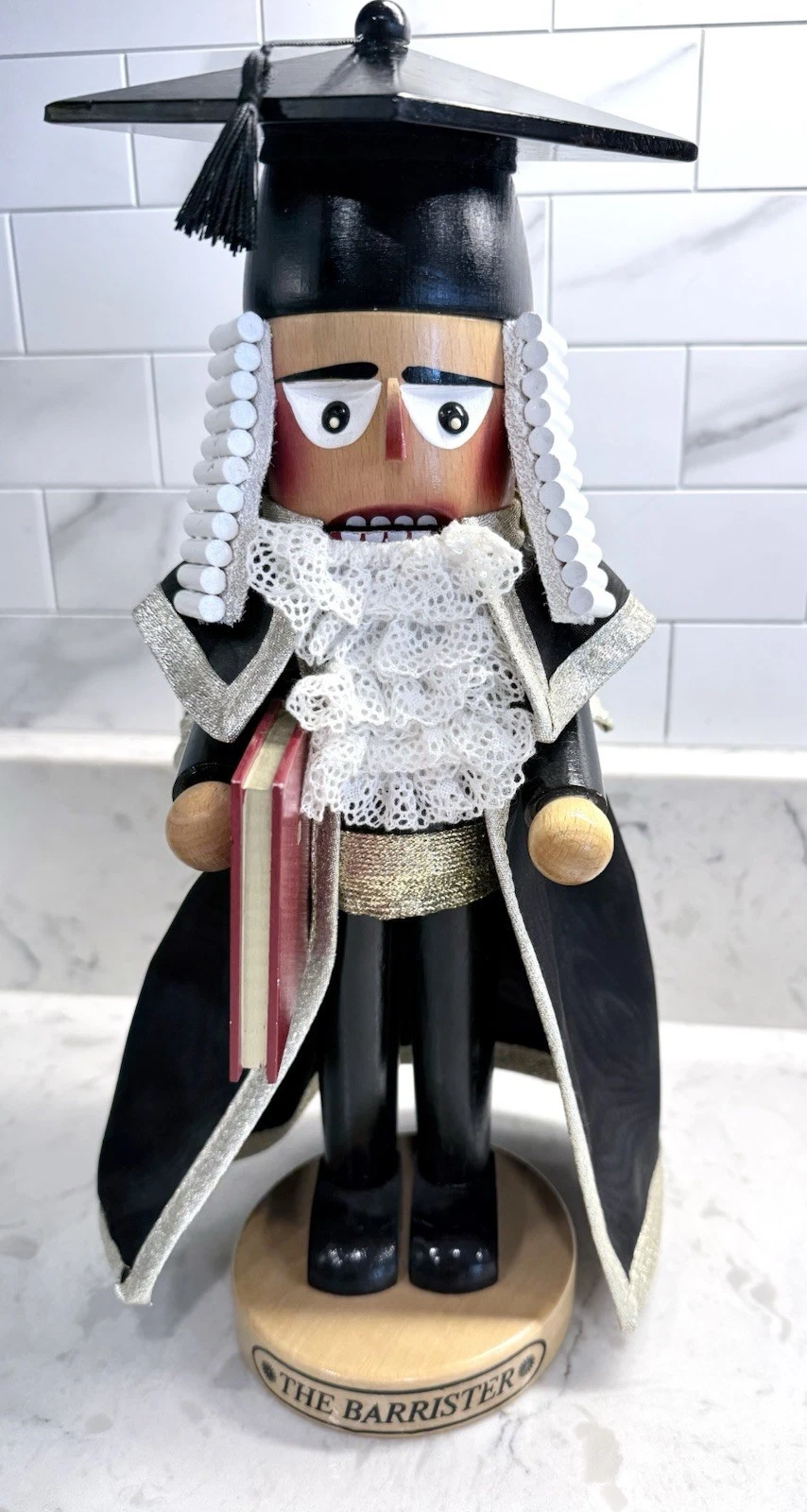 Steinbach Limited Edition The Barrister Attorney Nutcracker Handmade Germany
Opens in a new window o