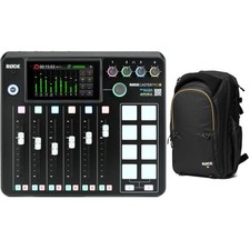 Rode Rodecaster Pro II Podcast Production Console with Backpack