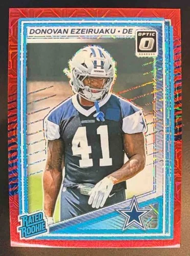 2025 Donruss Optic Football Red Mojo Donovan Ezeiruaku #230