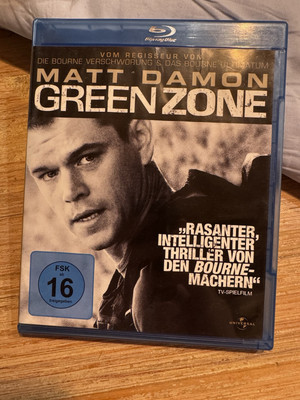 Green Zone (2010) [Blu-ray] Matt Damon, Greg Kinnear, Amy Ryan