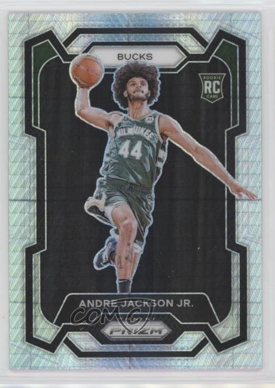 2023-24 Panini Prizm Hyper Prizm Andre Jackson Jr #131 Rookie RC 7rf