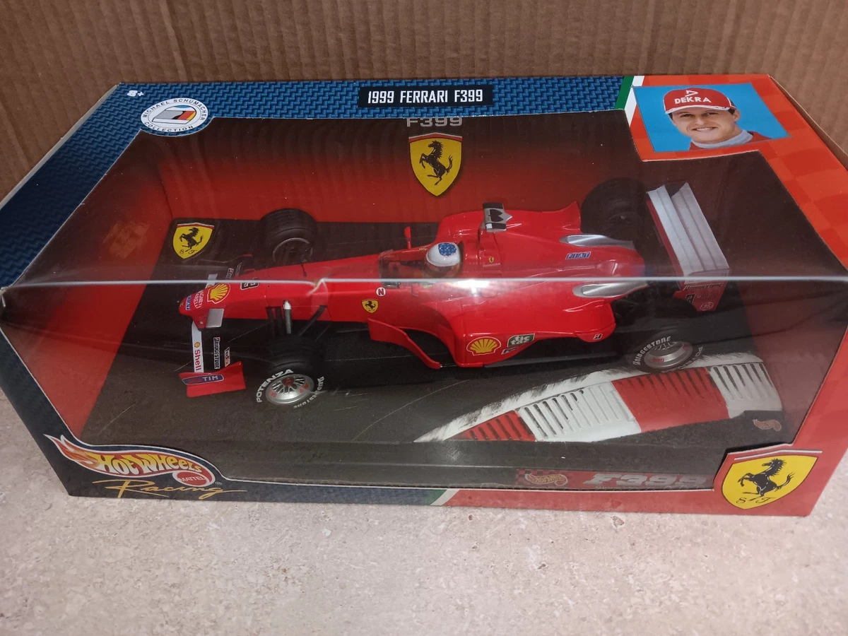 Hot Wheels Michael Schumacher 1:18 Scale Diecast Formula 1 Cars