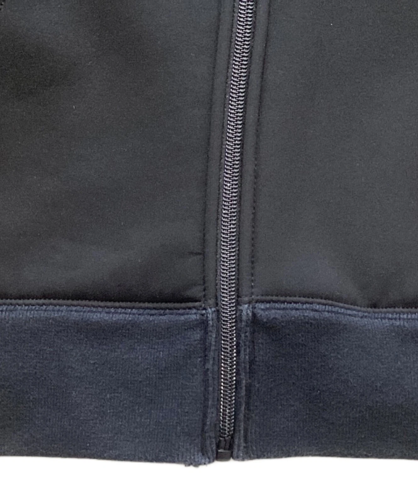 Felpa con cappuccio e zip SUPREME WINDSTOPPER taglia: small nera uomo