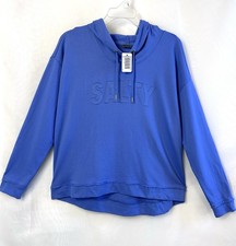 Neat Anybody  Salty  Blue French Terry Pullover Hoodie Sweatshirt / Medium