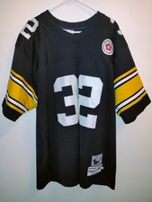 FRANCO HARRIS PITTSBURGH STEELERS MITCHELL&NESS THROWBACKS 1975 NFL JERSEY-SZ 54