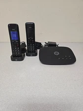 Ooma Telo Air 2 Wireless Wi-Fi Home Phone Service with 2 Cordless Handsets