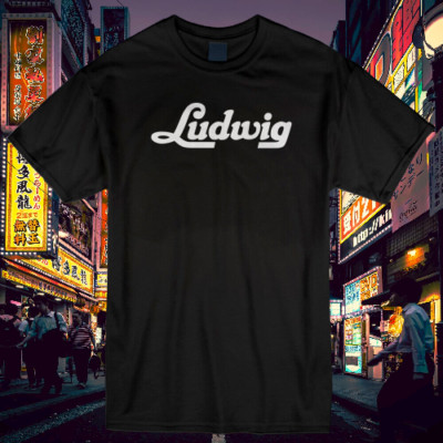 New Shirt Ludwig Drums Men & Women Logo T Shirt Funny Size S to 5XL