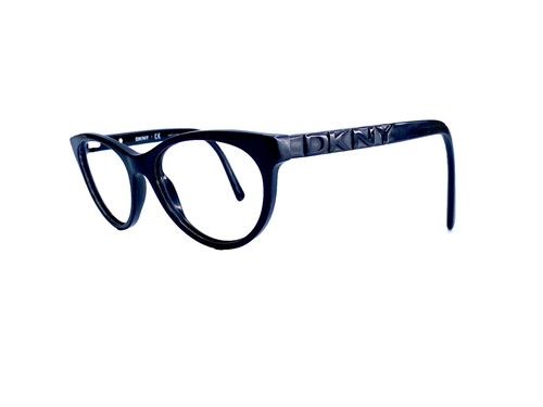 DKNY Black Cat Eye Eyeglasses With Flexible Temples DY4628 3001 52 17 140