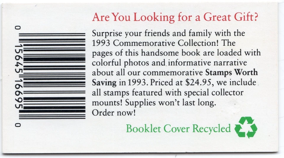 Scott #BK211 Madonna (Giovanni Battista Cima) Booklet of 20 Stamps - MNH - Image 2 of 2