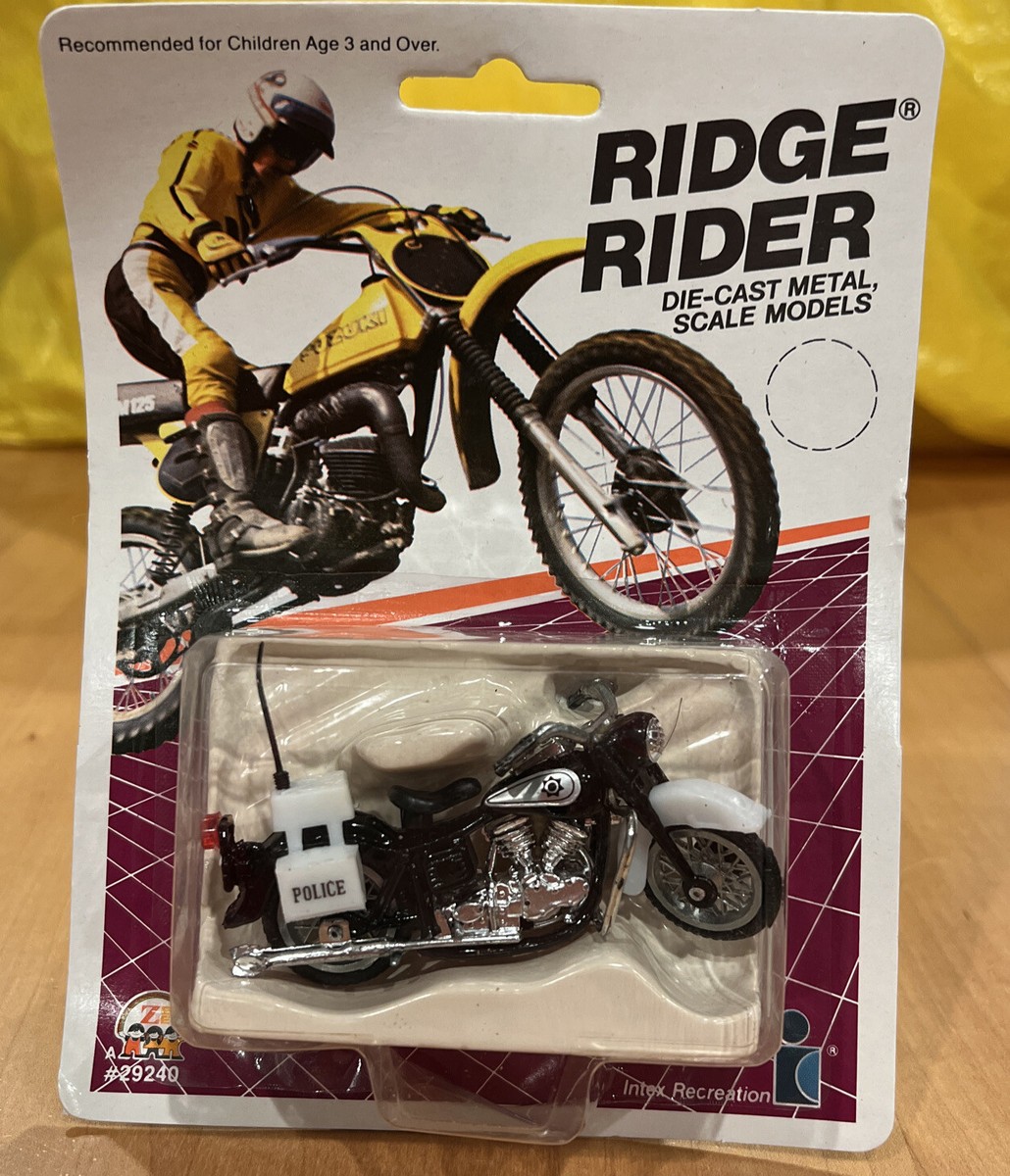 Rare VTG 1986 Sealed Intex Zee Toys Ridge Rider Die Cast