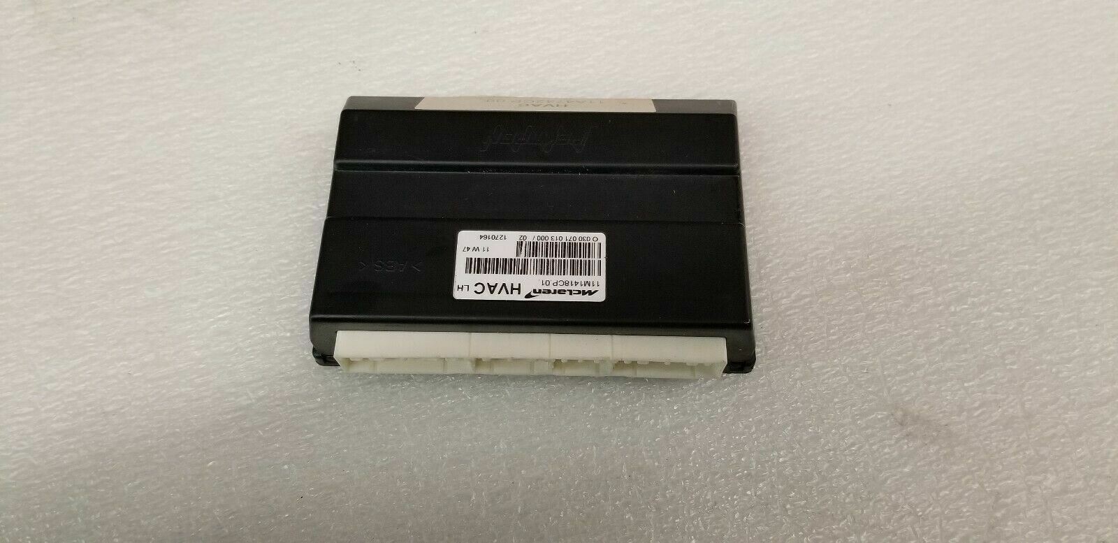 MCLAREN MP4-12C HVAC CONTROL UNIT MODULE OEM 11M1418CP