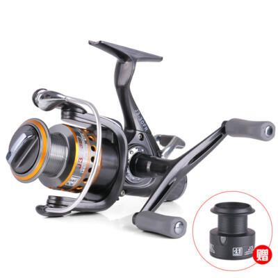 8KG Max Drag Dual Brake System Spinning Reel with Extra Spool Carp Fishing Reels