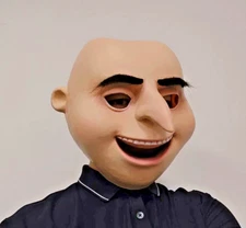 Halloween Masquerade Latex Despicable Me Gru Head Mask Prank Party Cosplay Props