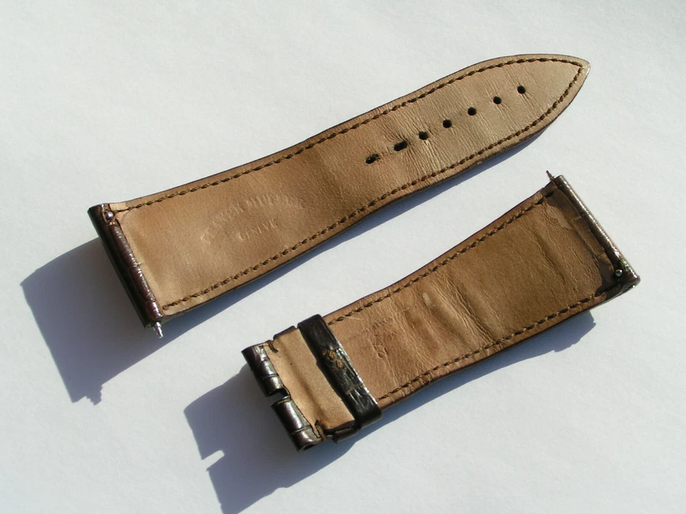 Franck Muller 29mm Band brown Leather Watch Strap Band 29/24 80/120 I935 - Image 2 of 4