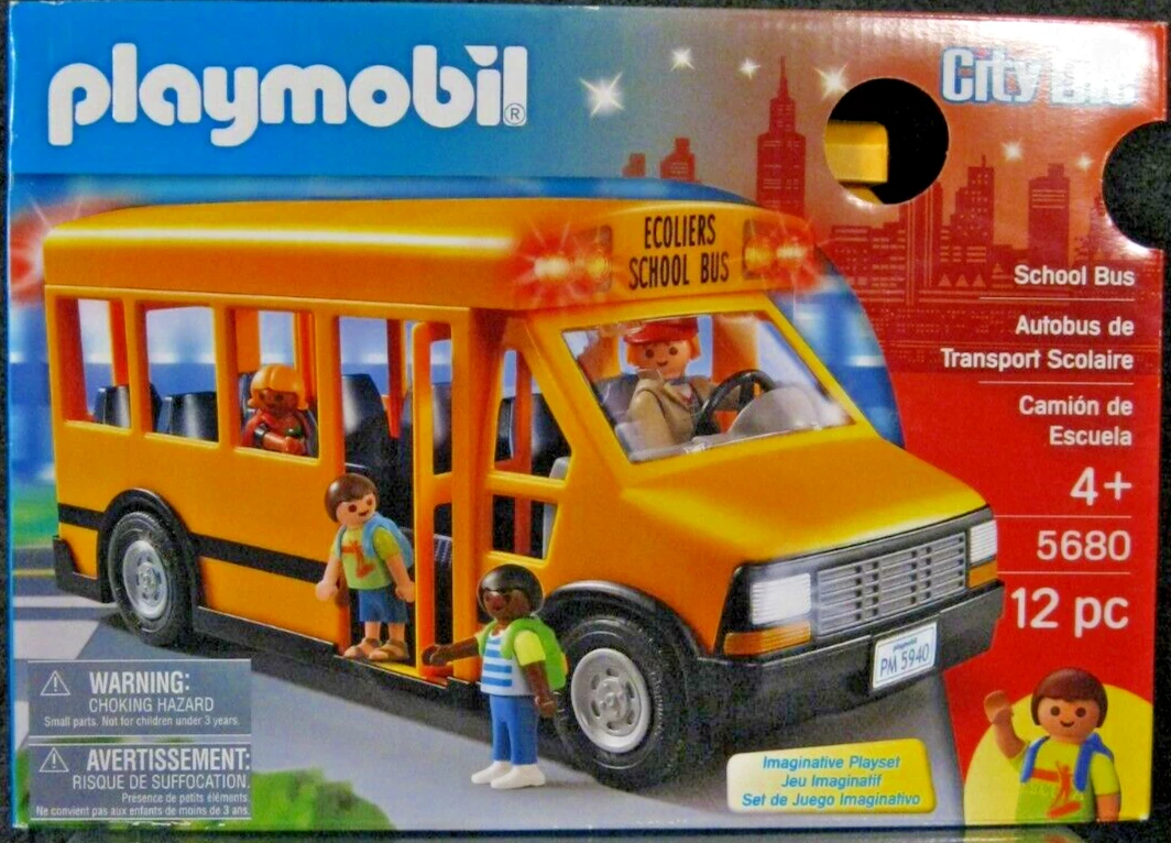 School Bus 5680 Playmobil 765095696148