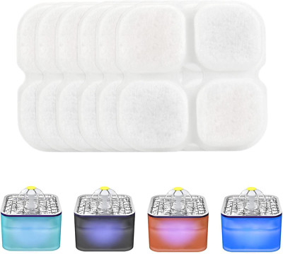 Wonder Creature Filters for Crystal Cat Water Fountain, 3L Pet Water Fountain