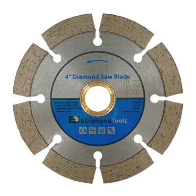 4'' Segmented Diamond Saw Blade for Concrete Brick Block Masonry 10mm Segment