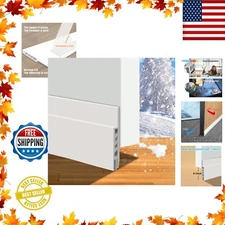 Suptikes 2 Pack Door Draft Stopper，Door Sweep for Exterior & Interior Doors,Door