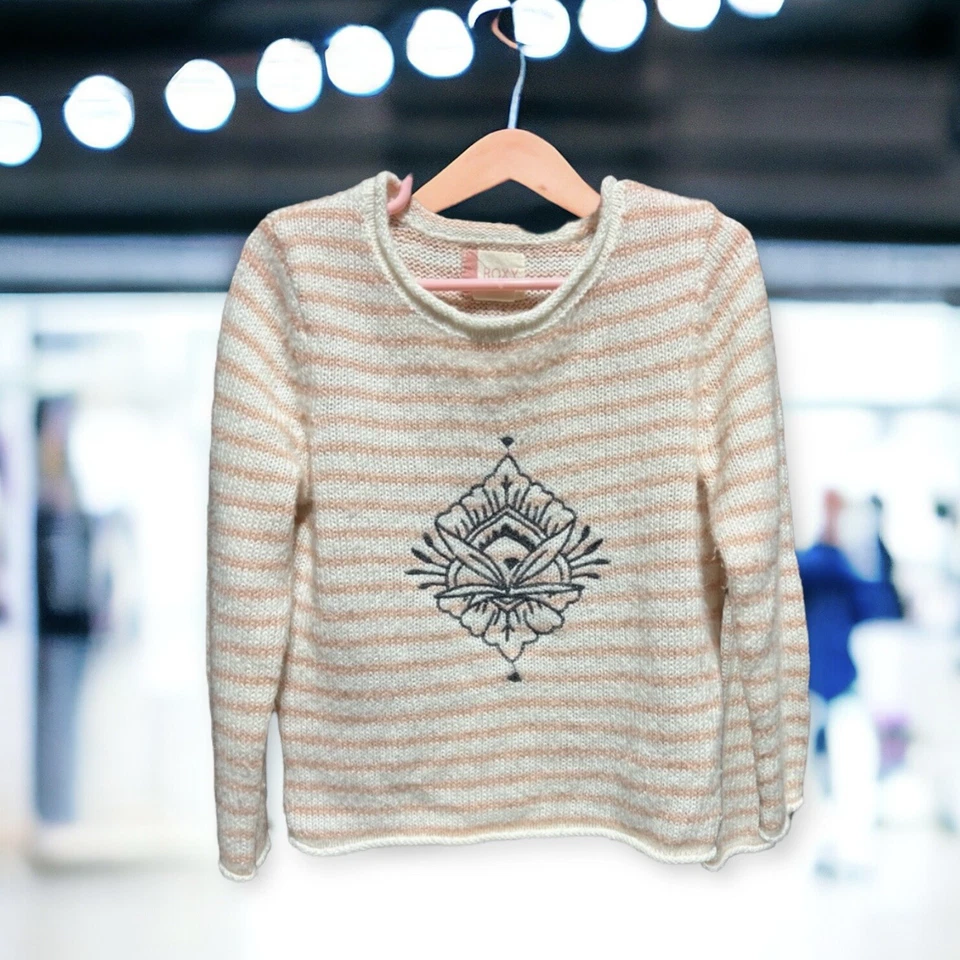 🌻ROXY "All Your Tenderness" 毛衣小女孩尺寸 4 — 第 2/4 张图片