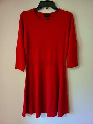green emerald velvet dress Women's No Better Time Burgundy Ribbed Knit Sweater Mini Dress | Size: L