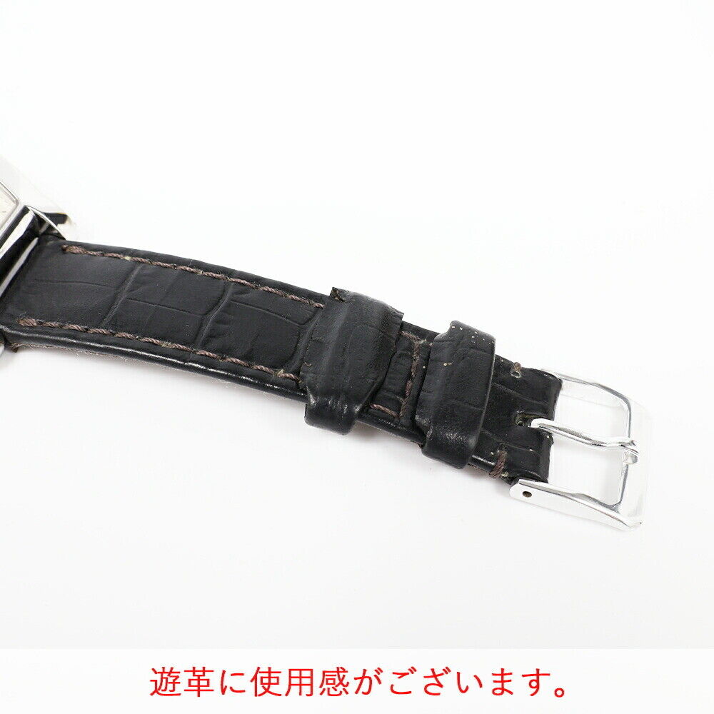 GUCCI (Gucci) 7600M 2000 pieces limited silver dial leather GUCCI (Gucci) 7600M 2000 pieces limited silver dial leather