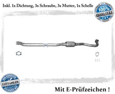 Mittelschalldämpfer Mitsubishi Outlander II 2.2 Di-D 115KW Auspuff Dichtung