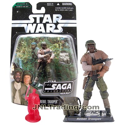 Star Wars Saga Collection: Rebel Endor Trooper - La Figura Da Collezione Con Ologramma! - 4