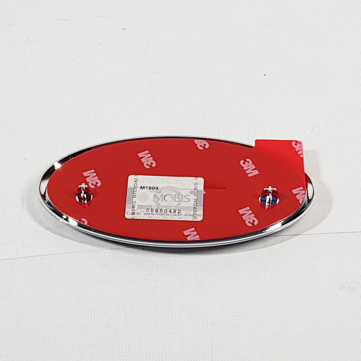 Genuine Kia 86320B2000 Front Hood Emblem For 2014-2016 Kia Soul - 130x65mm
