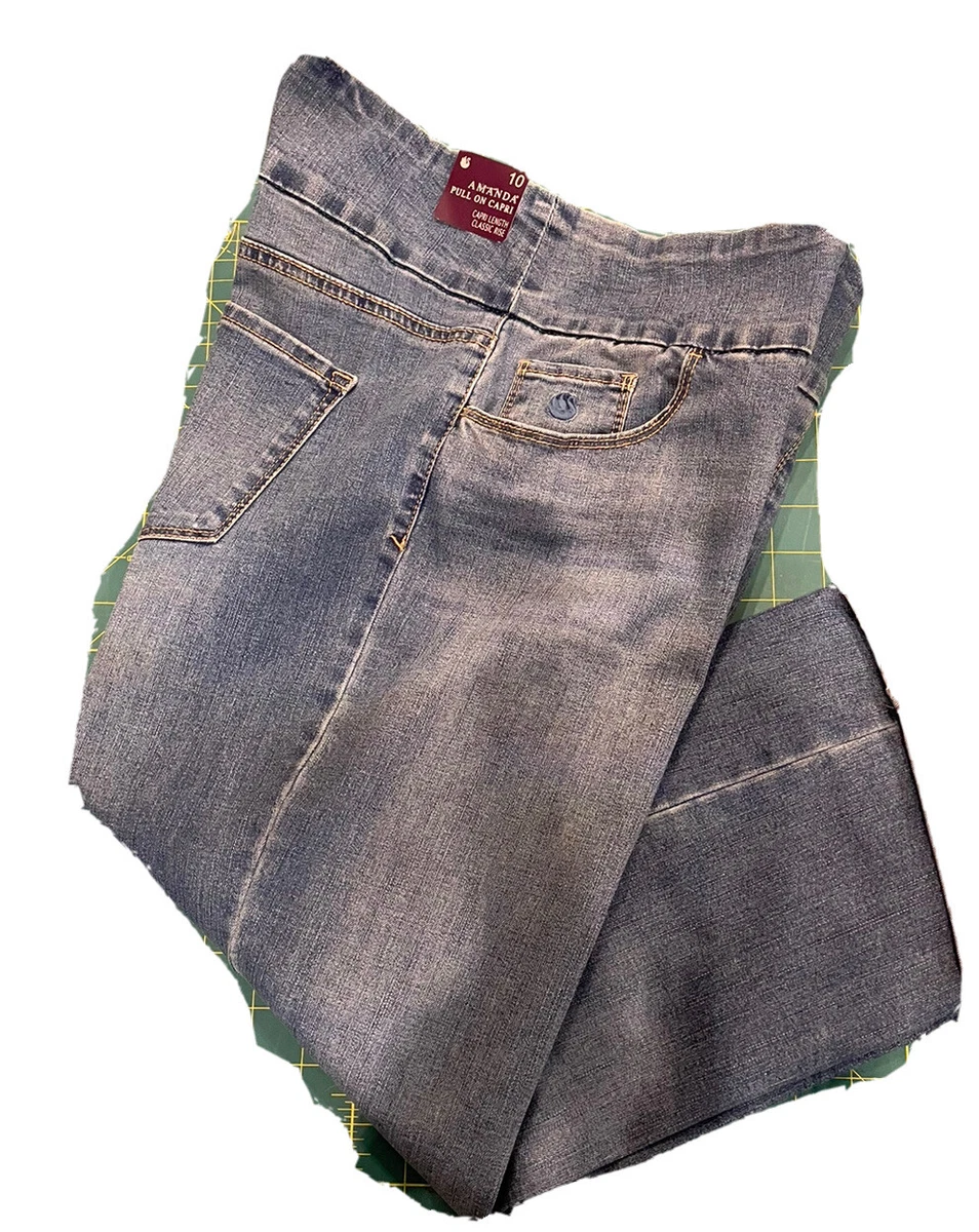 Gloria vanderbilt all around slimming effect capris sale