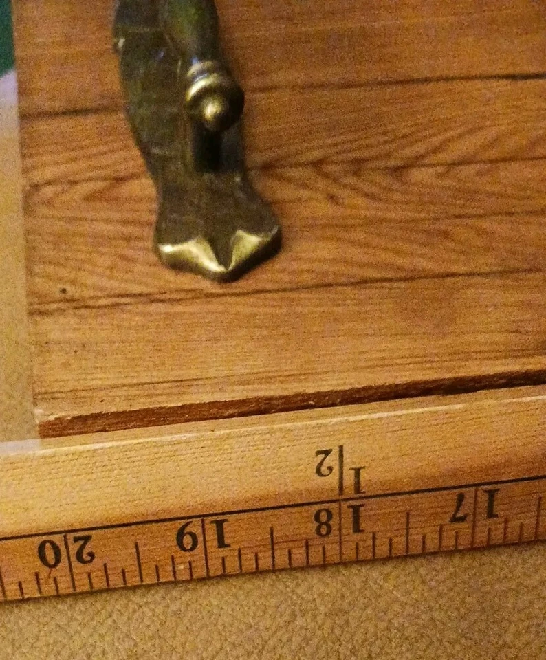 Tabla de queso charcutería de madera personalizada torneada borde vivo para servir 20"x 8" hecha a mano Foto 2 de 4