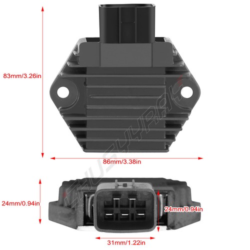 For Honda Voltage Regulator Rectifier TRX350 TRX400 TRX450 VT750 31600-HN5-671 - Bild 2 von 10